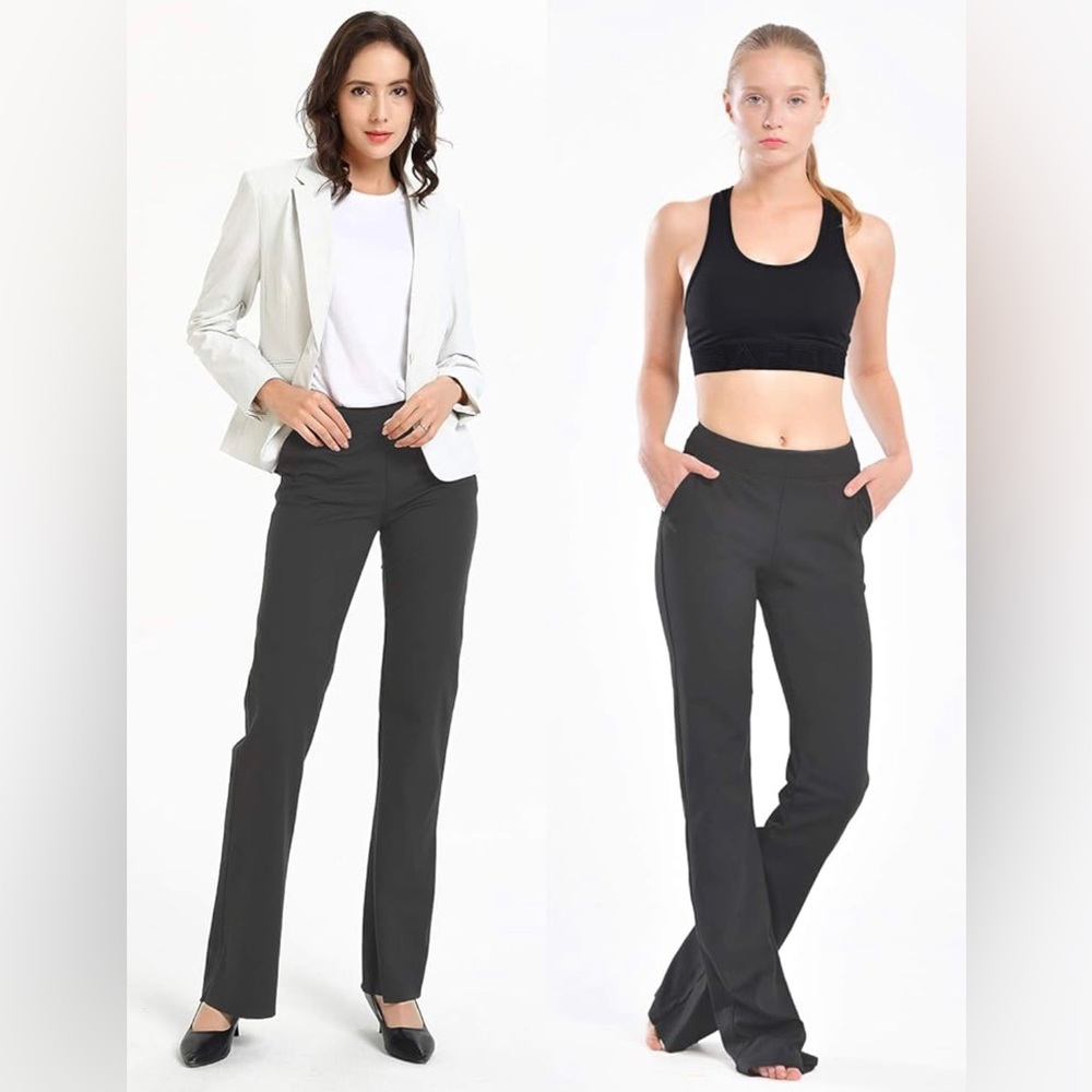 NEW SAFORT Tall Bootcut Yoga Dress Pants